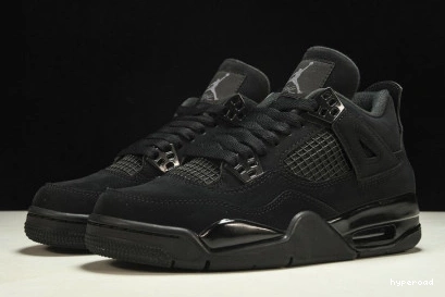 Hyperoad CAT JORDAN 4 2020 BLACK WOMEN （GS) AIR 1214